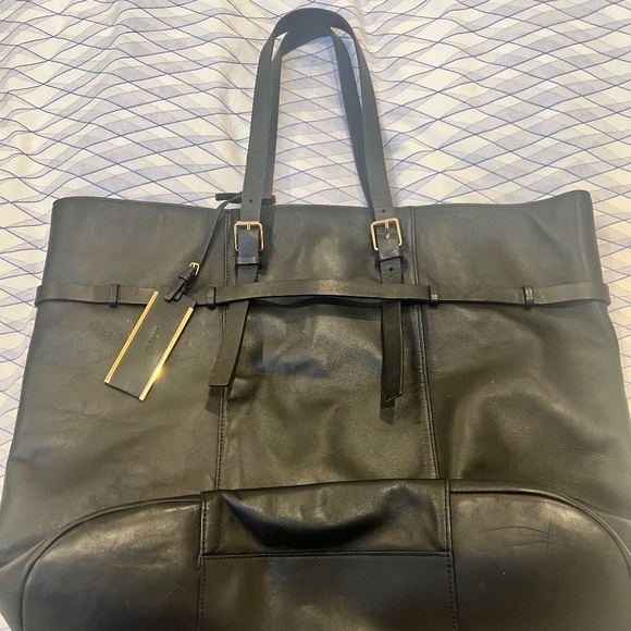 PRICE DROP Fun Weekend Leather Tote Bag by Cole Haan - Picture 3 of 16